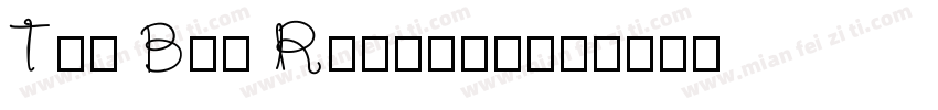 The Bug Regular字体转换